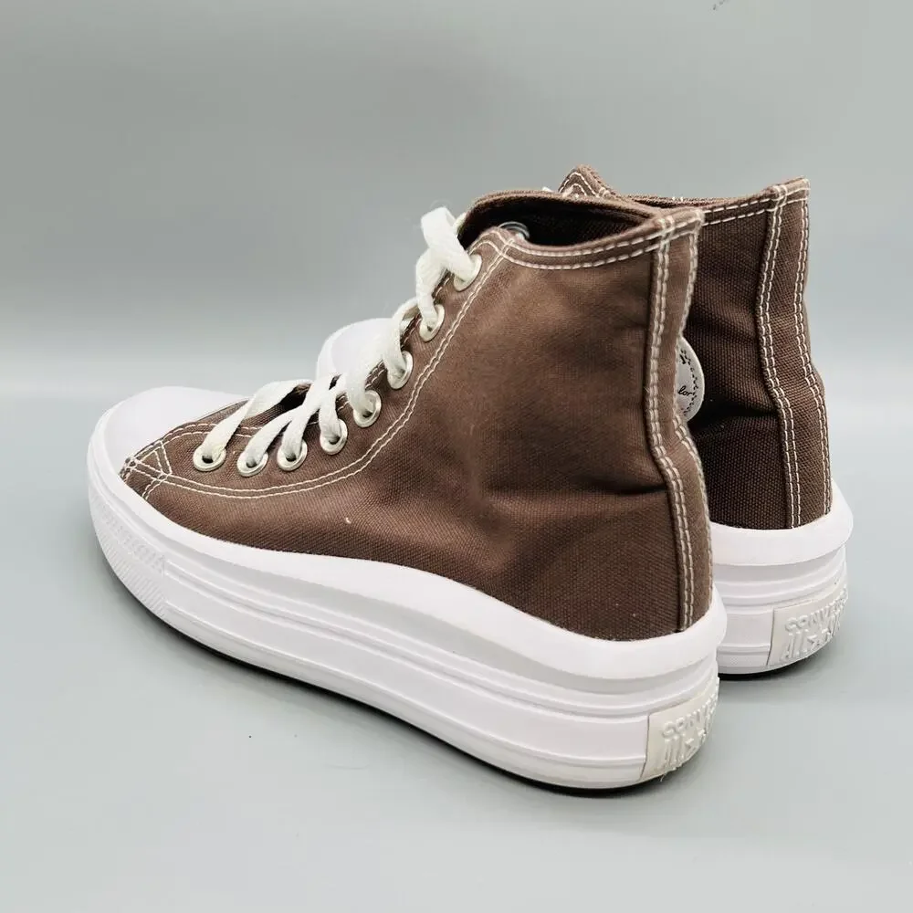 Converse Shoes Womens 6 Brown Chuck Taylor All Star 2 High Top Platform Sneakers